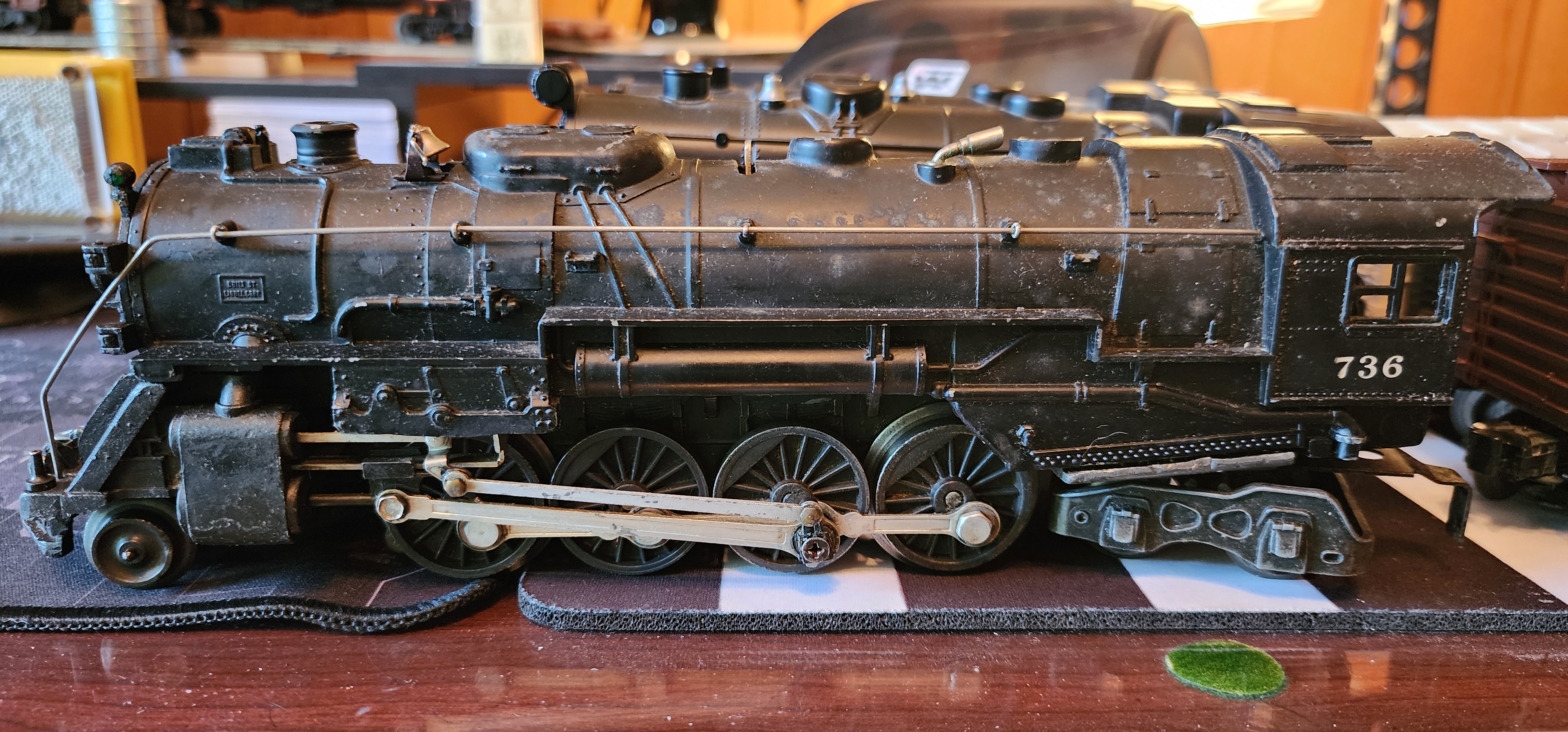 Lionel 736 Berkshire Steam Locomotive - Die-Cast Metal