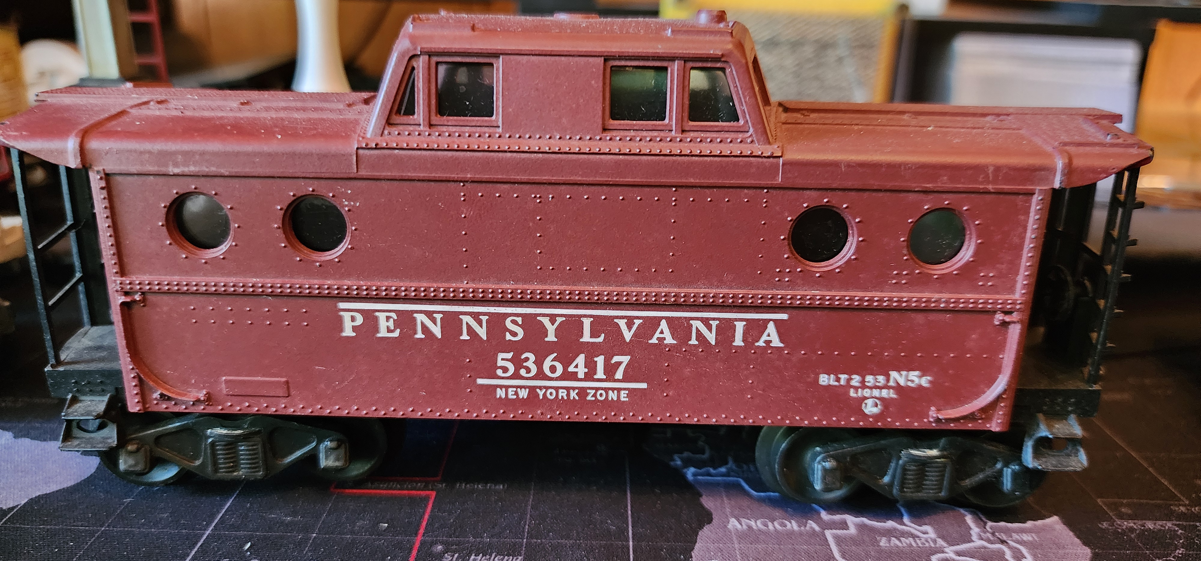 Lionel Pennsylvania Caboose #536417