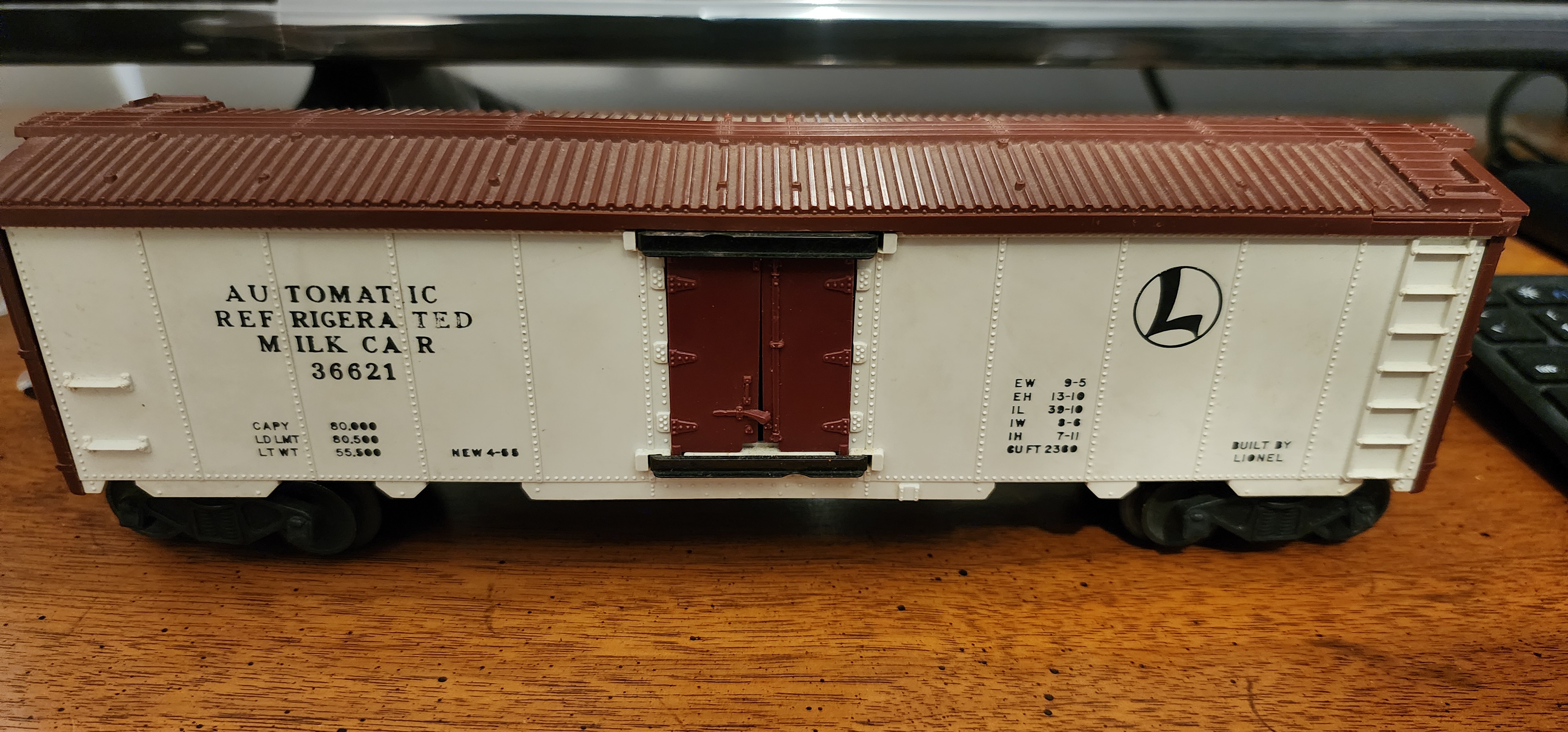 Lionel Automatic Refrigerated Milk Car (No. 36621)